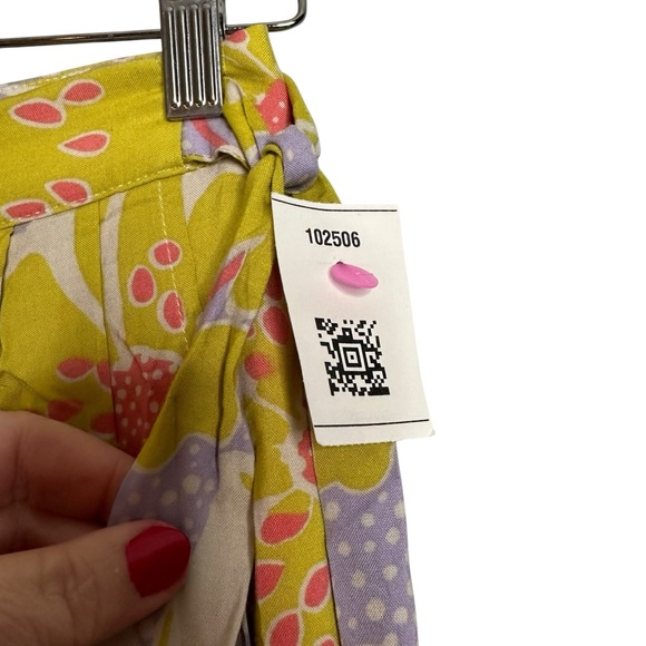 Modcloth Whole 'Lotta Loveliness Tropical Wrap Skirt Size S NEW - Picture 9 of 11